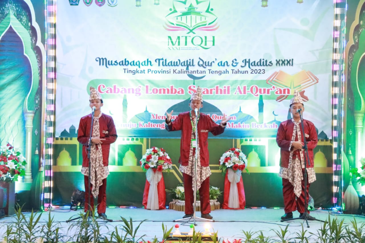 Hari Pertama Lomba MTQH XXXI Tingkat Prov. Kalteng Tahun 2023
