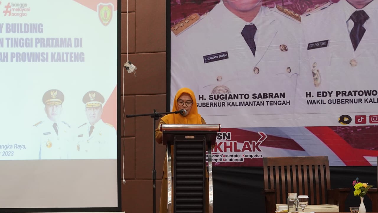 BPSDM Prov. Kalteng Gelar Pelatihan Capacity Building Bagi Pejabat Pimpinan Tinggi Pratama di Lingkungan Pemprov Kalteng