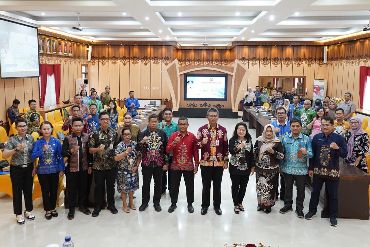 Plh Sahli Pemkumpol Ahmad Husain Buka Rakor Pelaksanaan dan Monitoring APBN dan DAK Fisik/Non Fisik