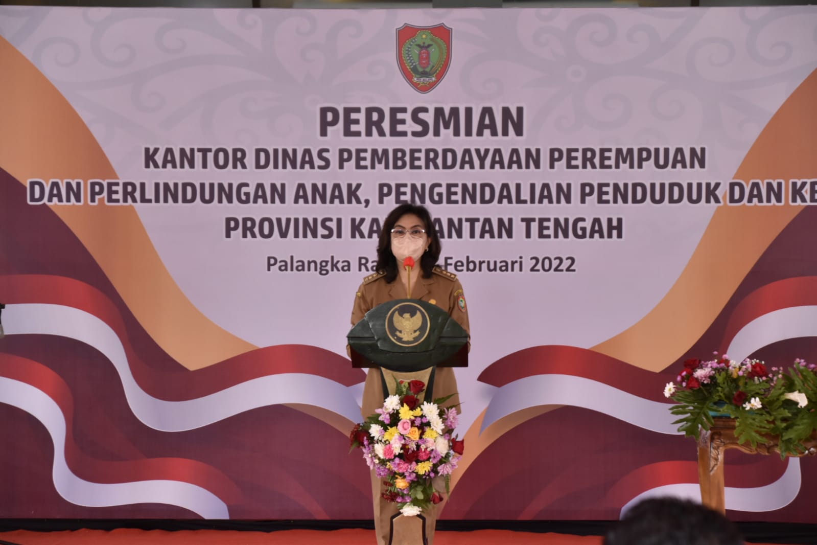 Wagub Kalteng Resmikan Gedung DP3APPKB Prov. Kalteng
