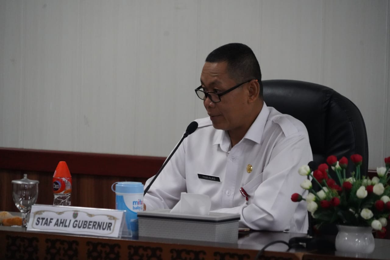 Sahli Yuas Elko Pimpin Entry Meeting Evaluasi Perencanaan dan Penganggaran Sektor Pengentasan Kemiskinan dan Sektor Penanganan Stunting Tahun 2024