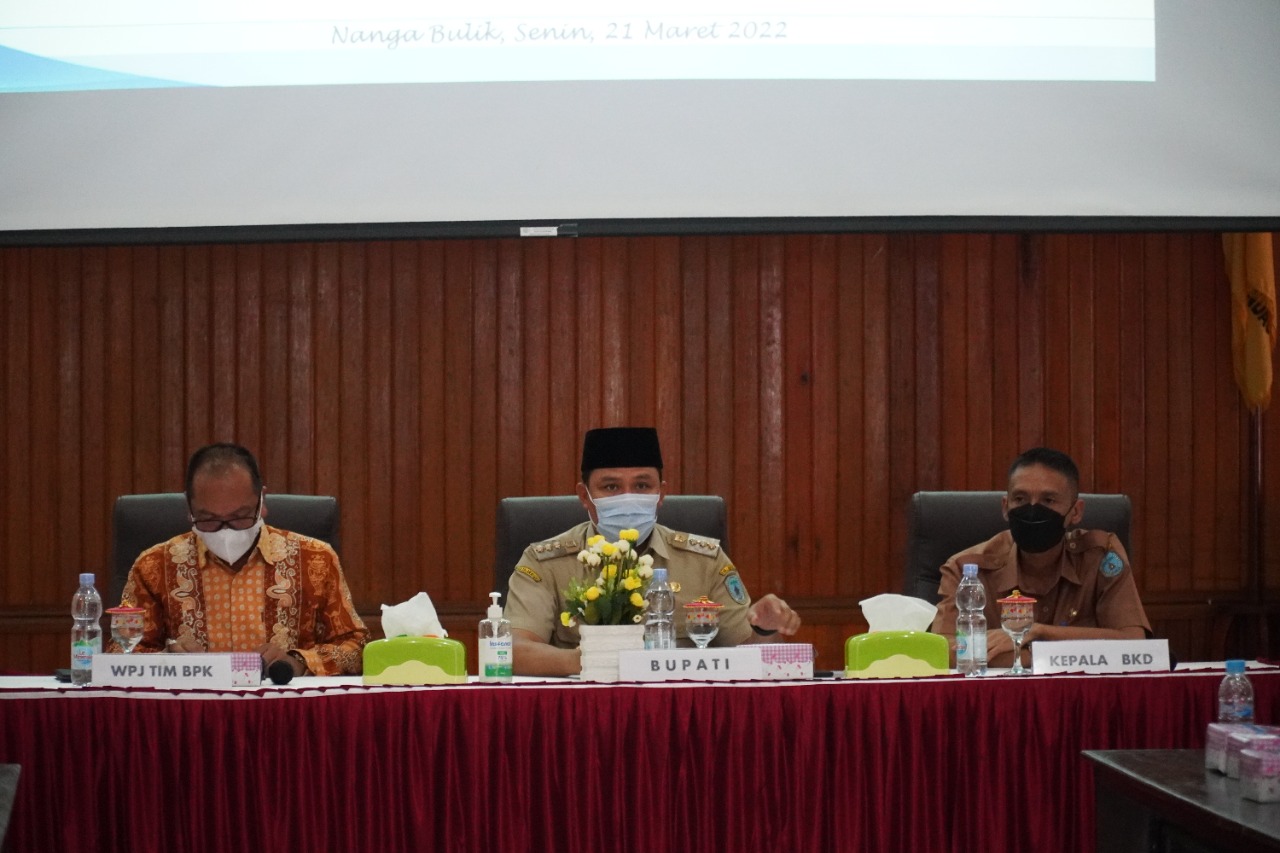 Bupati Lamandau Buka Entry Meeting Bersama BPK Perwakilan Provinsi Kalimantan