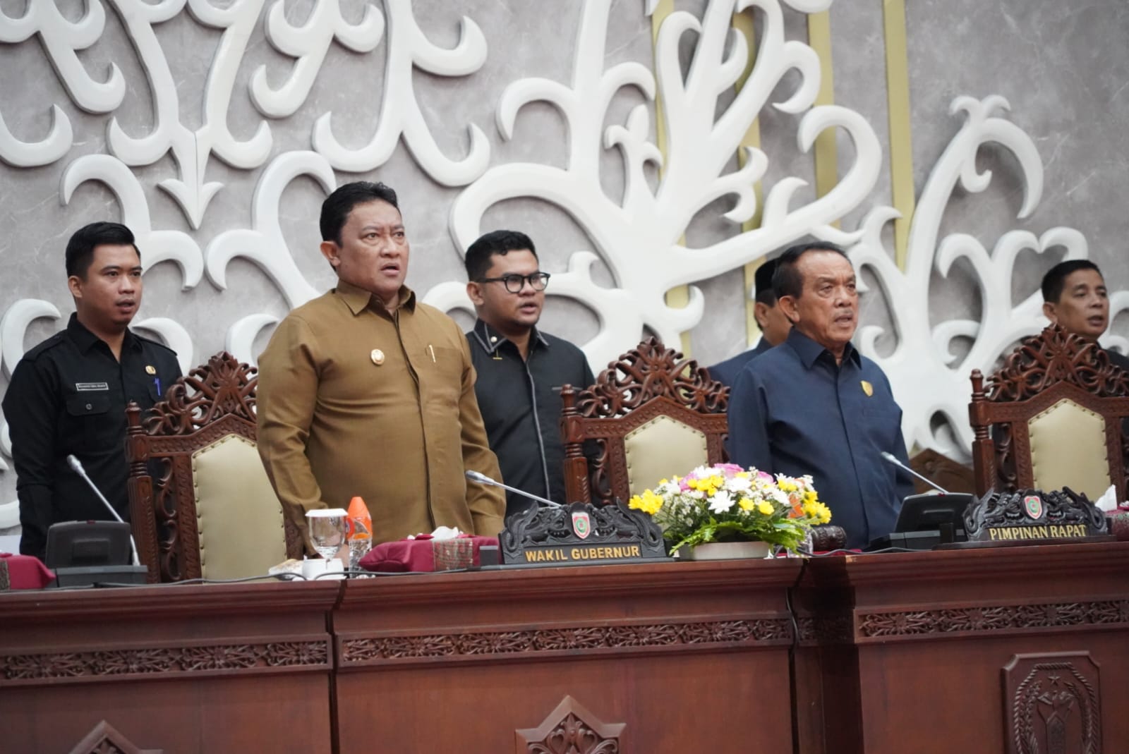 Wagub Kalteng Edy Pratowo Hadiri Rapat Paripurna ke - 5 Masa Persidangan I Tahun Sidang 2024 DPRD Prov. Kalteng