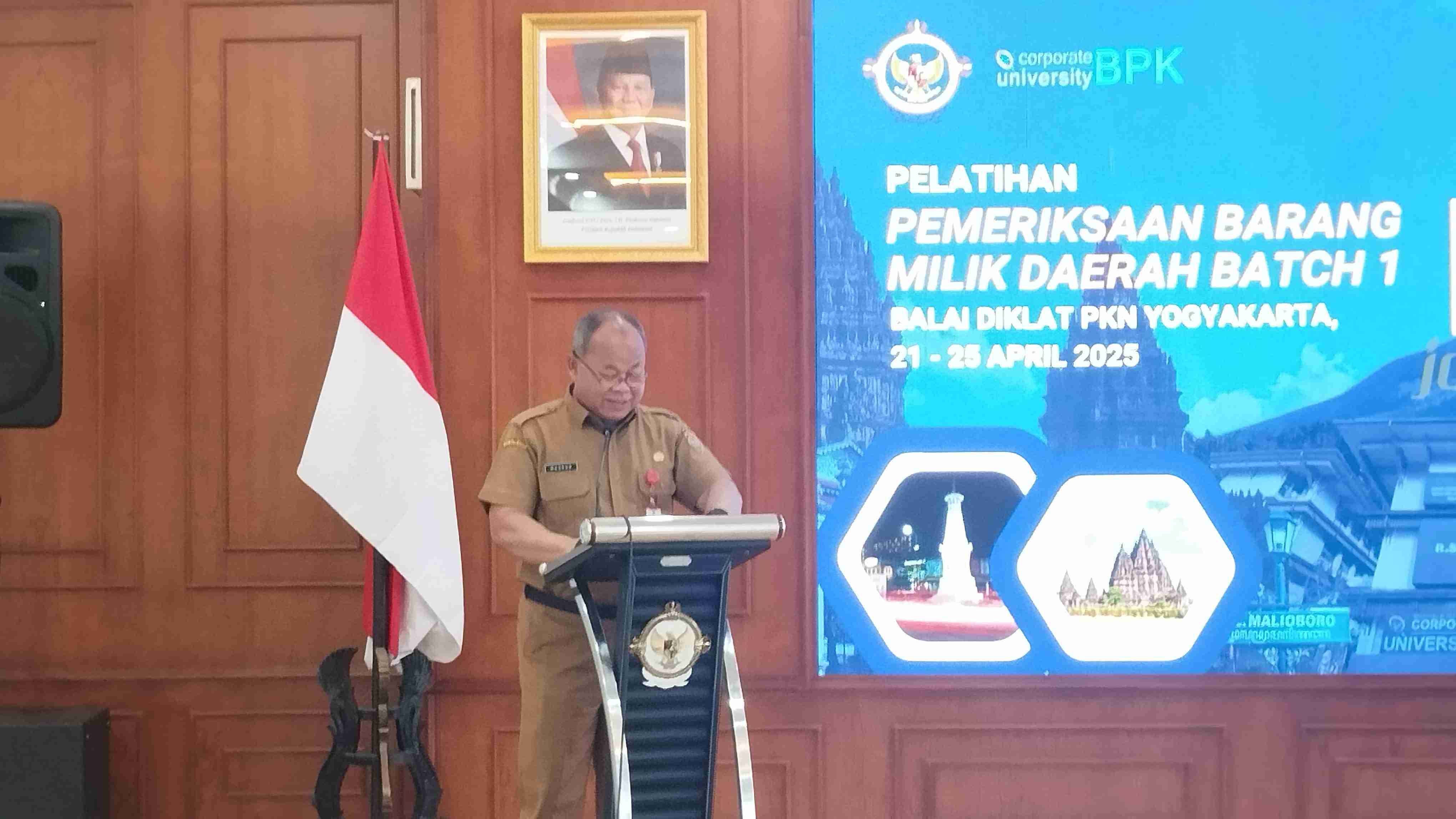 Inspektorat Daerah Prov. Kalteng Bekerja Sama dengan Badiklat PKN BPK RI Yogyakarta Laksanakan Pelatihan Pemeriksaan BMD bagi APIP Inspektorat Daerah Prov. Kalteng