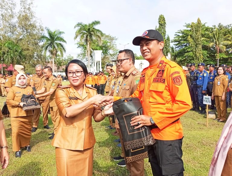 Kadis PUPR Barsel Hadiri Apel Besar Pasca Libur Lebaran