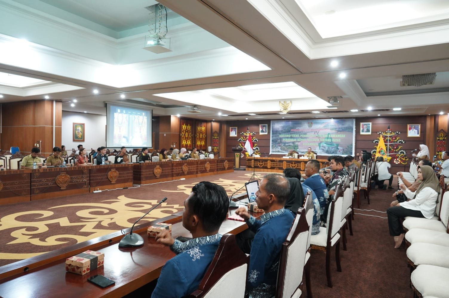 Plt Sekda Prov Kalteng M. Katma F. Dirun Buka Asistensi Teknis Pembuatan Peta dan Penyusunan Rancangan Peraturan Bupati/Wali Kota