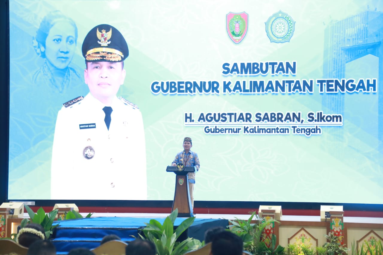Gubernur Kalteng Agustiar Sabran Ikuti Peringatan Hari Kartini 2026 dan Lomba Fashion Show