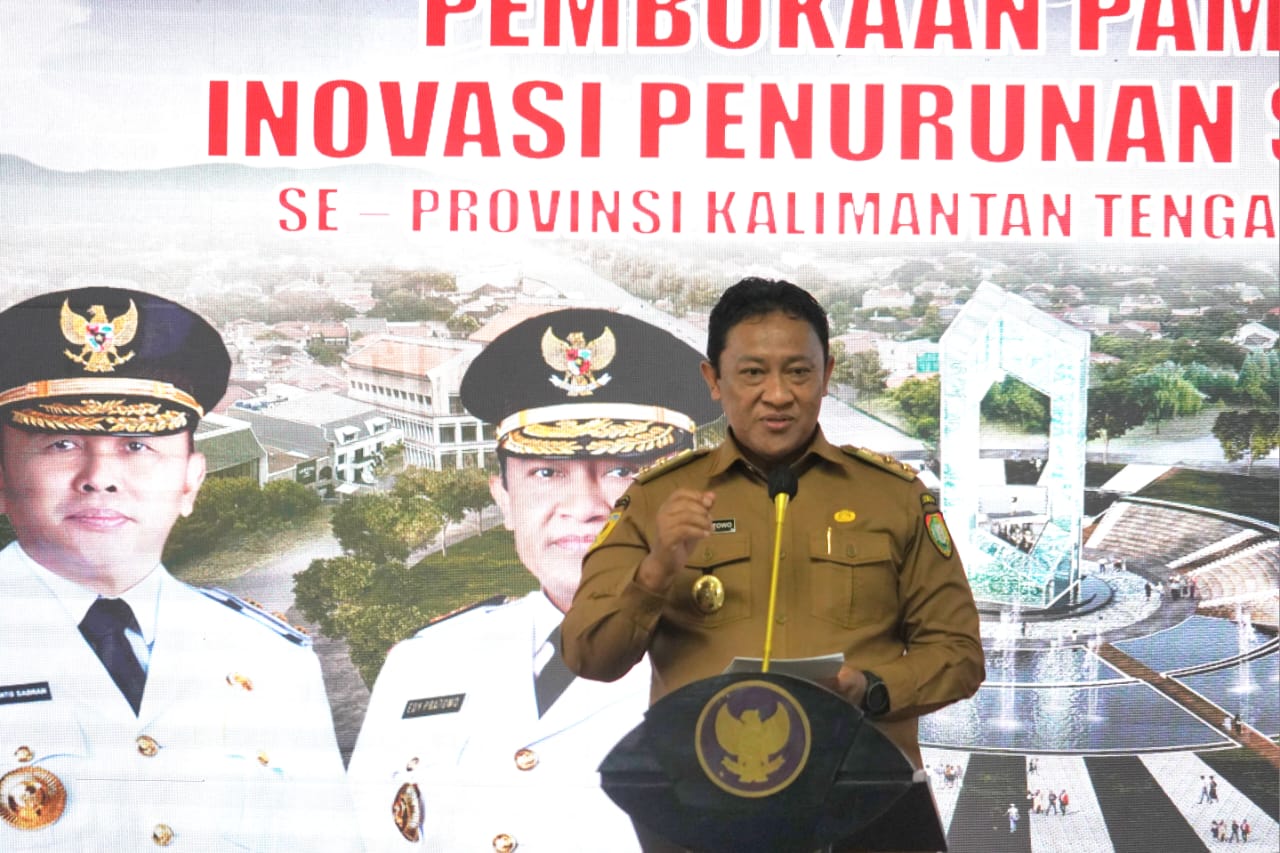 Wagub Kalteng Edy Pratowo Buka Pameran Inovasi Penurunan Stunting se- Prov. Kalteng Tahun 2024