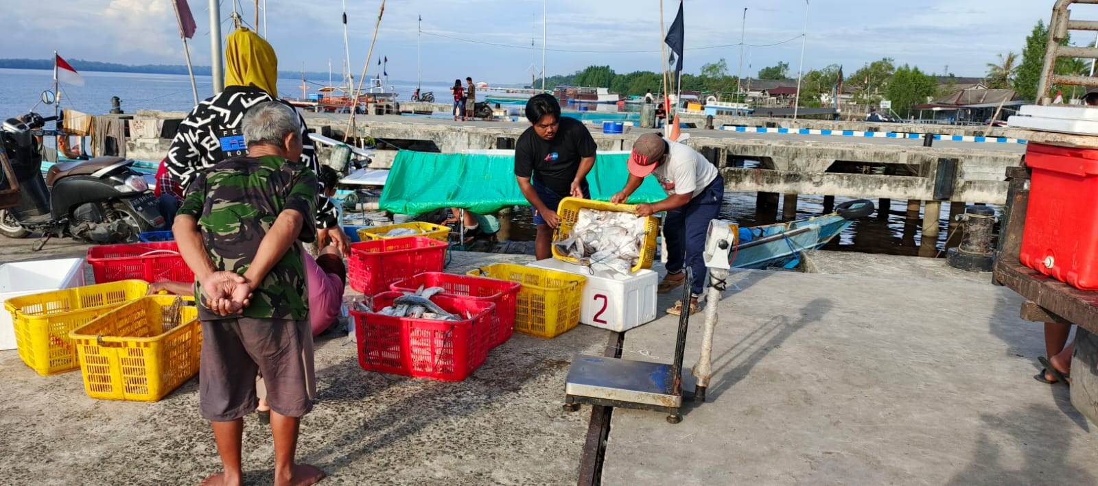 Pelabuhan Perikanan (PP) Kumai Kembali Tunjukkan Peningkatan