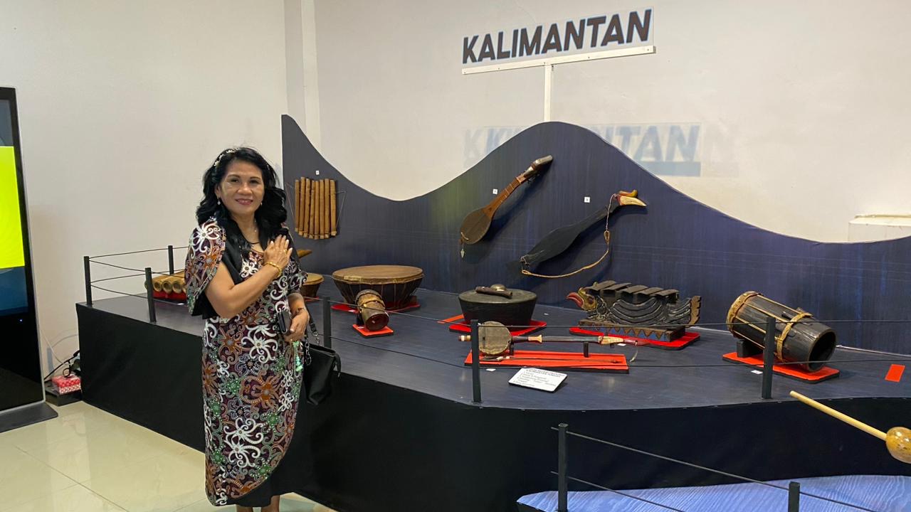 UPT. Museum Balanga Berpartisipasi Pada Pameran Alat Musik Tradisional Nusantara Tahun 2024