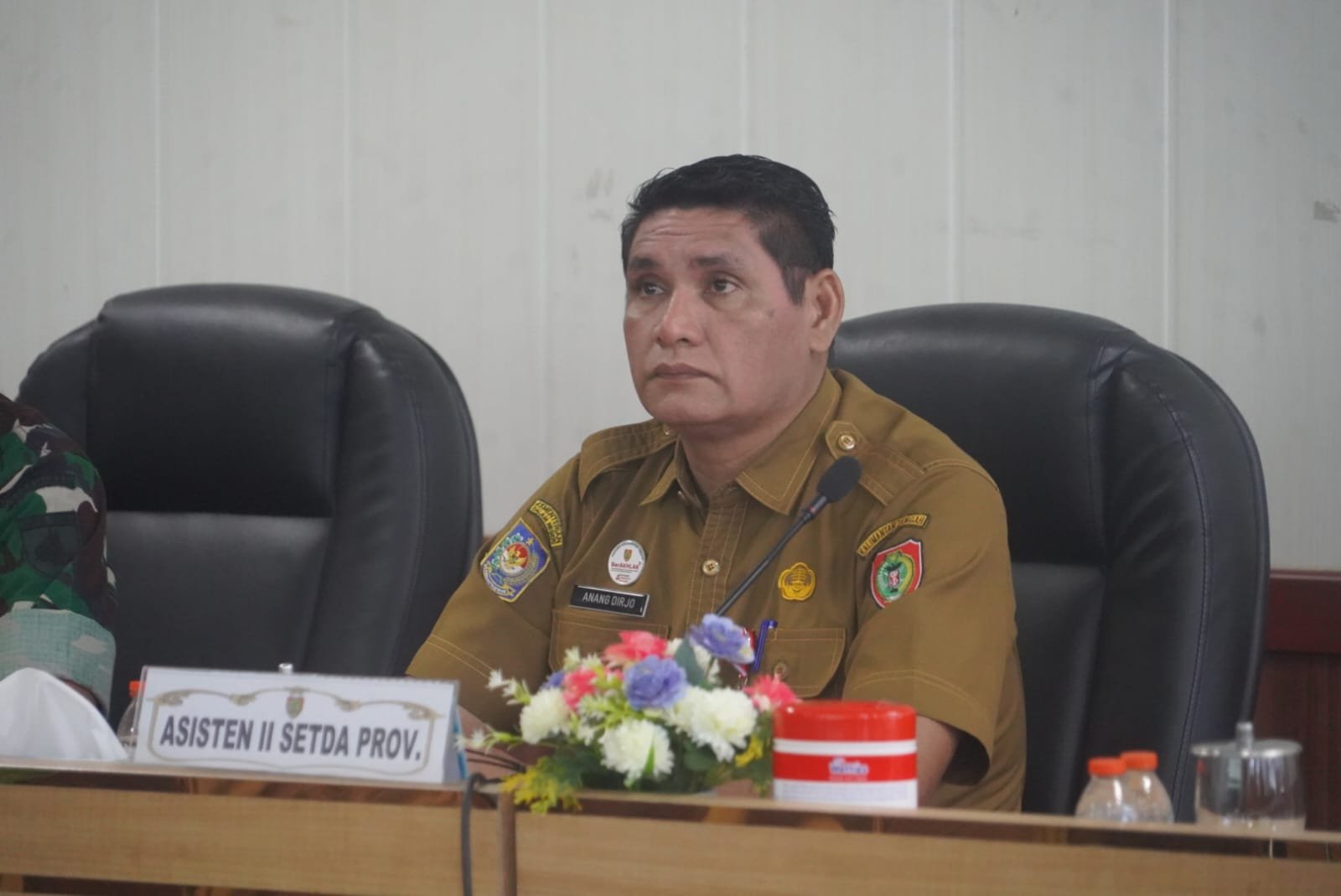 Asisten II Setda Kalteng Anang Dirjo Hadiri Rakor Pengendalian Inflasi 2026