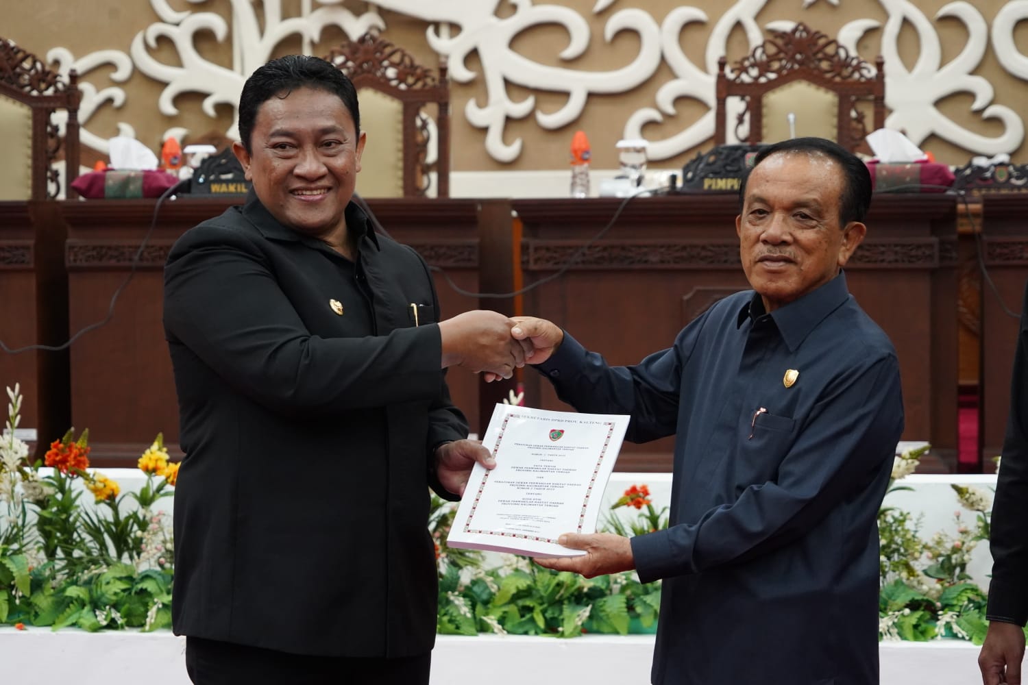 Wagub Kalteng Edy Pratowo Hadiri Rapat Paripurna ke-11 Masa Persidangan II Tahun Sidang 2023 DPRD Prov. Kalteng