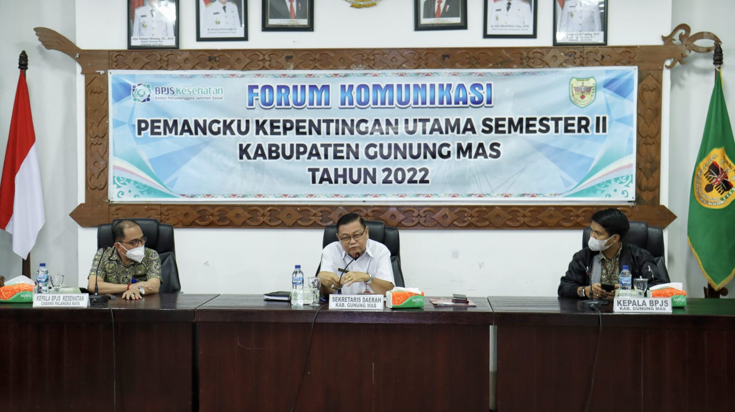 Rapat Forum Komunikasi PKU Kab. Gumas Semester II Tahun 2022