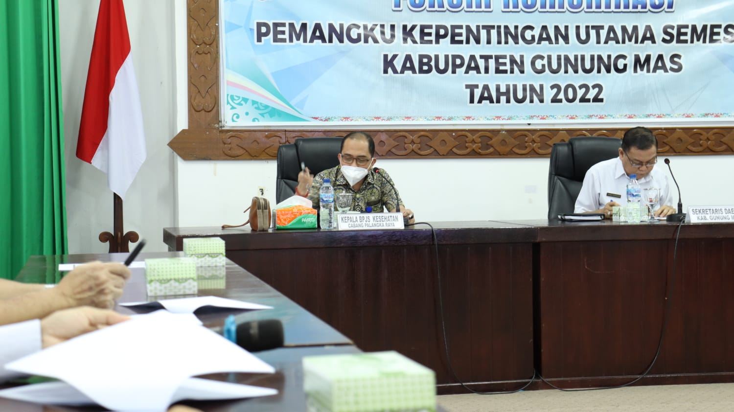 Rapat Forum Komunikasi PKU Kab. Gumas Semester II Tahun 2022