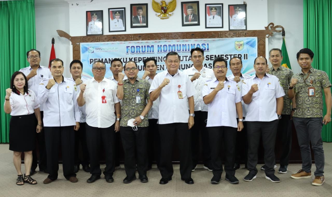 Rapat Forum Komunikasi PKU Kab. Gumas Semester II Tahun 2022