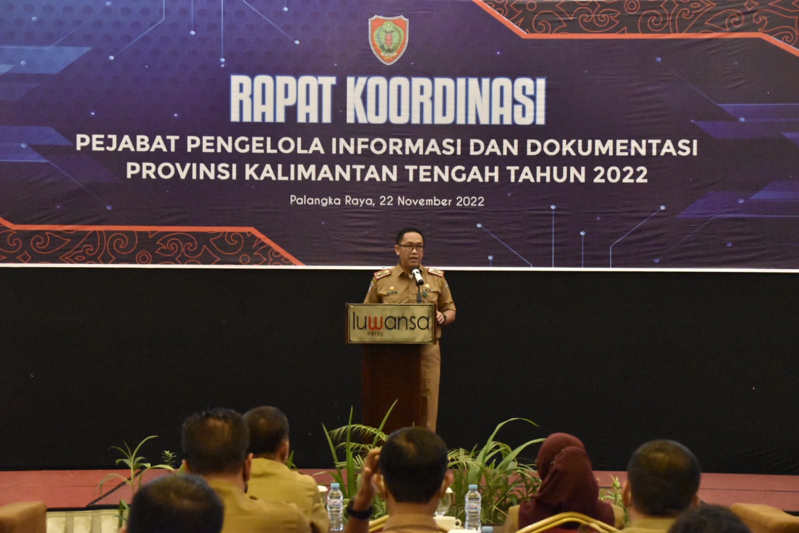 Rakor Pejabat Pengelola Informasi Dan Dokumentasi Prov. Kalteng