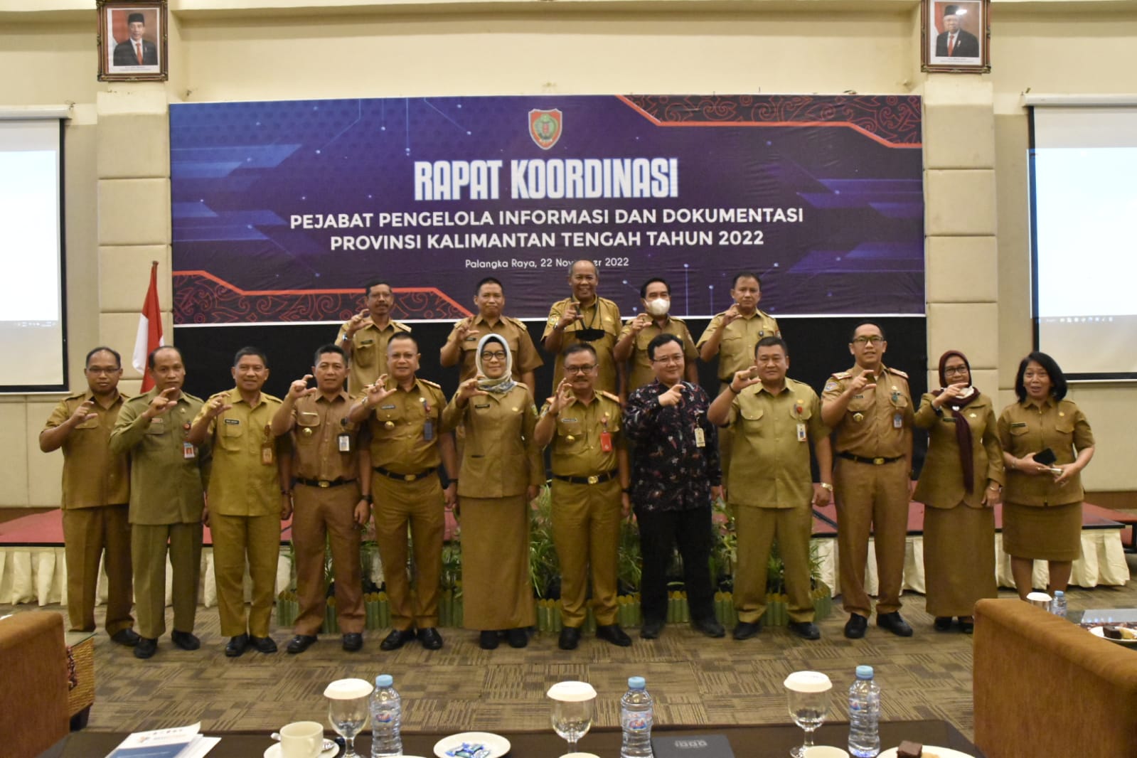 Rakor Pejabat Pengelola Informasi Dan Dokumentasi Prov. Kalteng