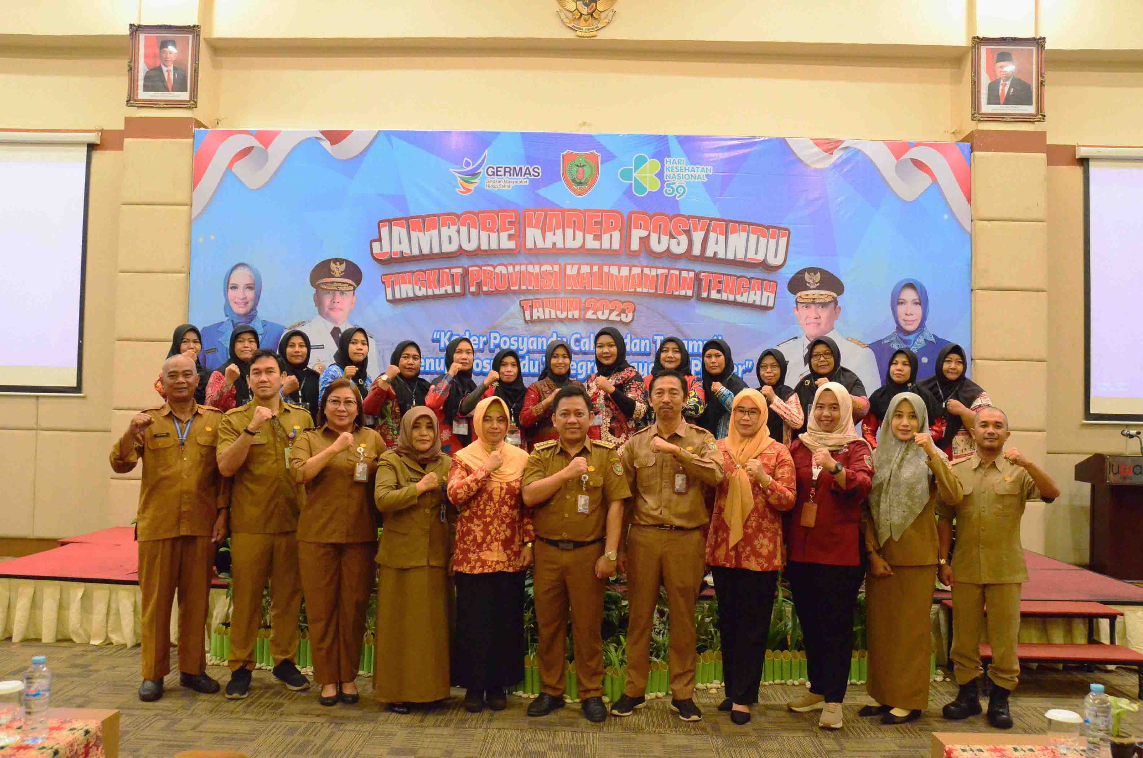 Dinkes Prov. Kalteng Gelar Jambore Kader Posyandu