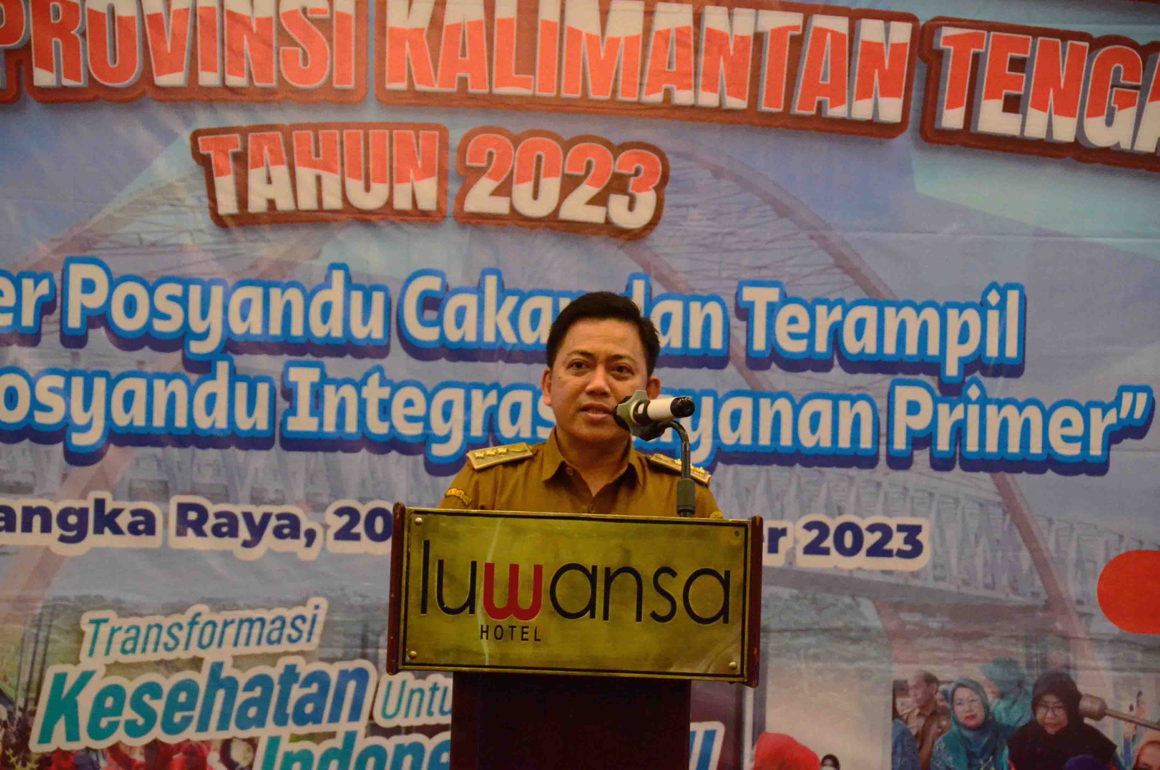 Dinkes Prov. Kalteng Gelar Jambore Kader Posyandu