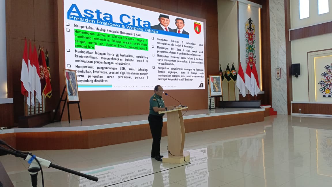 Kodam XXII/Tambun Bungai Gelar Komunikasi Sosial dengan Komponen Masyarakat