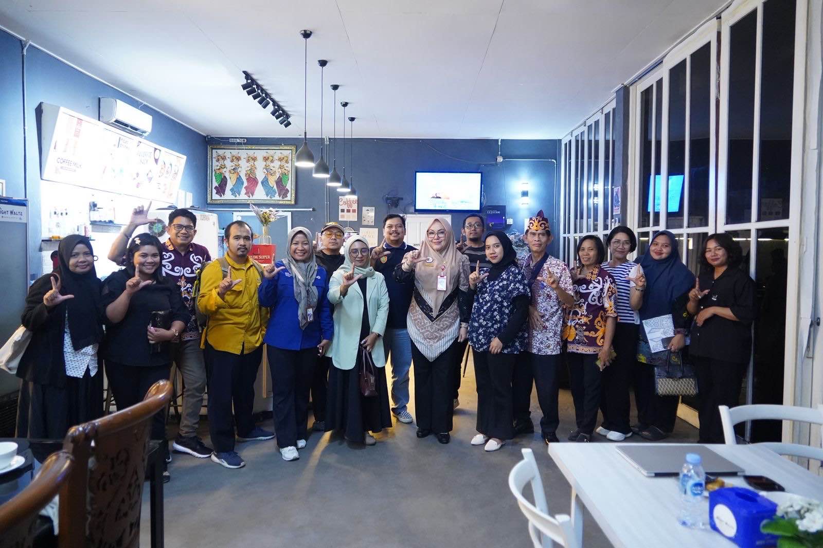Dispursip Prov. Kalteng Gelar Media Gathering Bersama Awak Media