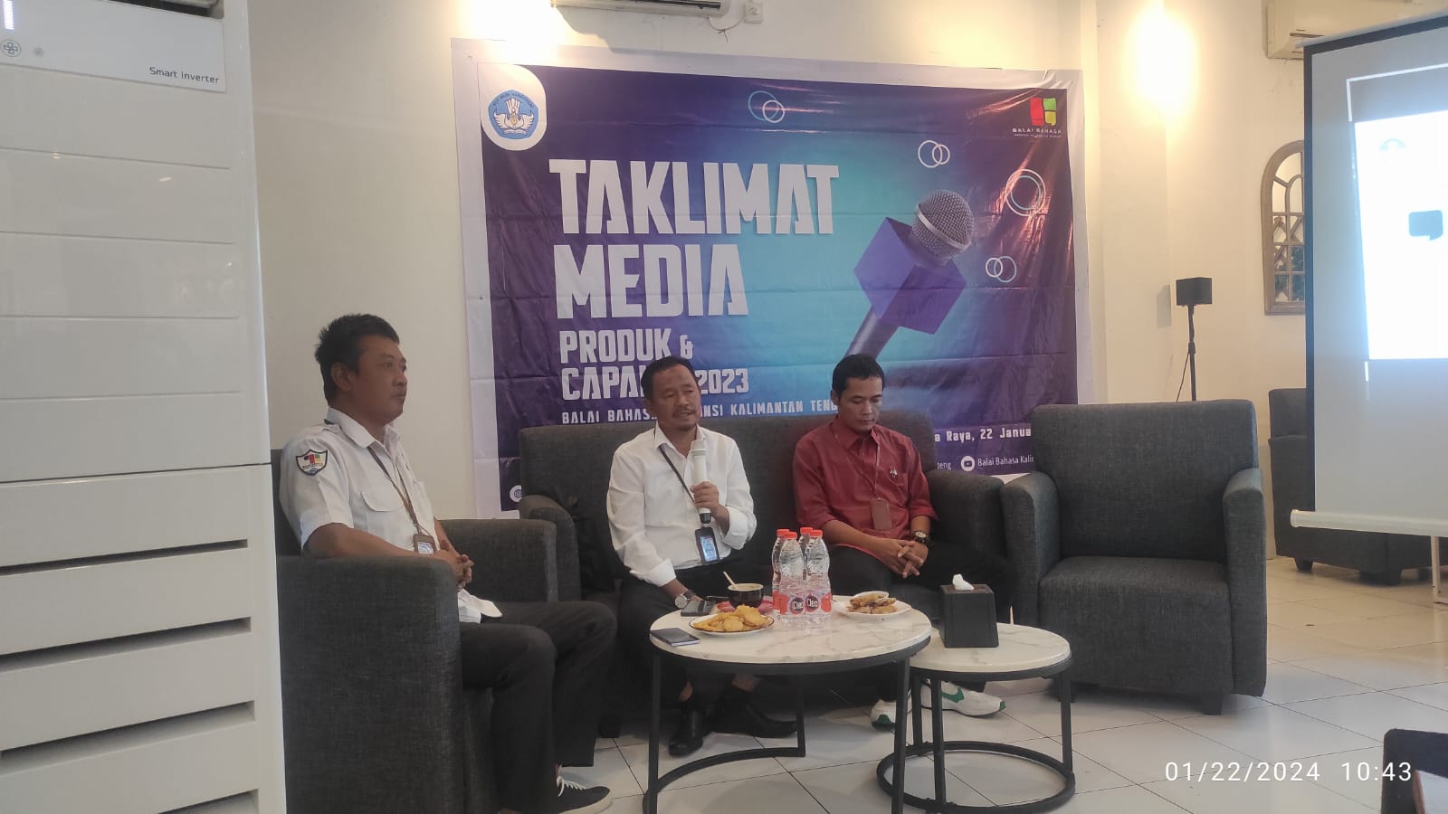 Balai Bahasa Prov. Kalteng Gelar Taklimat Media Produk dan Capaian Tahun 2023