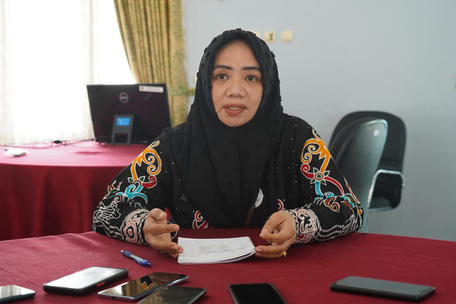 Kepala BPSDM Prov Kalteng Rahmawati Lakukan Klarifikasi Terkait Pemberitaan Mengenai Renovasi Gedung di Kantor