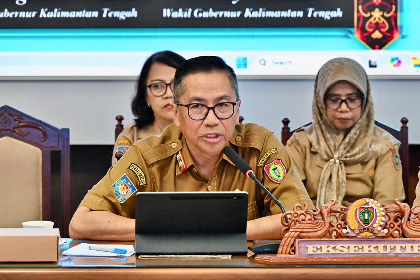 BAPPERIDA Bahas Rencana Awal RPJMD Prov. Kalteng Tahun 2025-2029
