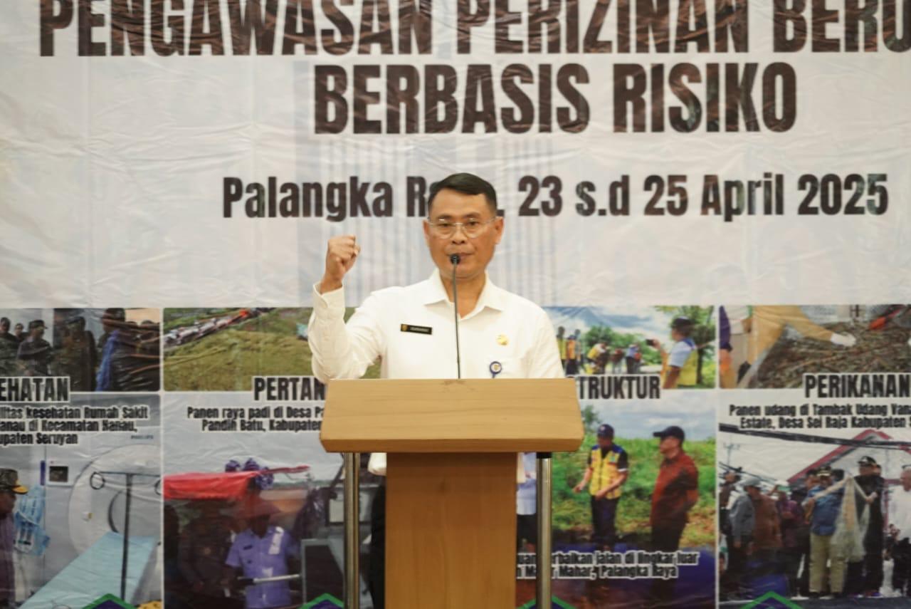 Sahli Pemkumpol Herson B. Aden Buka Bimtek Implementasi Perizinan dan Pengawasan Perizinan Berusaha Berbasis Risiko