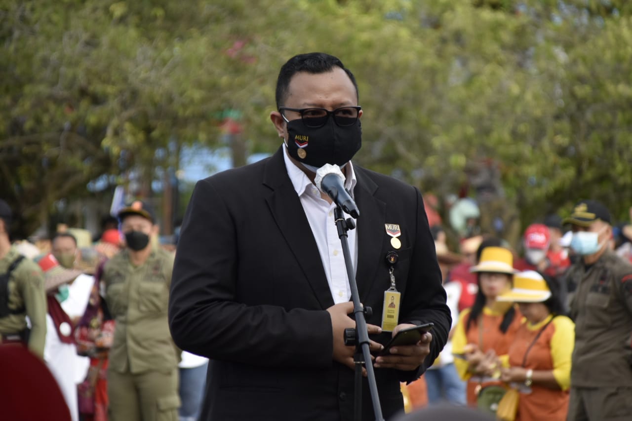 Pemprov. Kalteng Ikuti Acara Pencatatan MURI Prosesi Tradisi Mangenta Terbanyak Tahun 2022