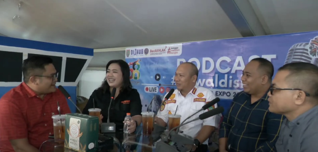 Dishub Prov. Kalteng Tampilkan Podcast KawalDishub dengan Tema Mendarat