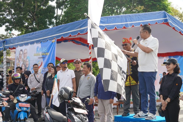 Konvoi Kirab Dalam Rangka Memperingati Harganas ke-32