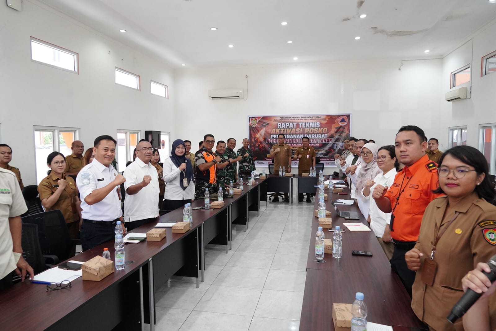 Hadapi Ancaman Karhutla, Pemprov Kalteng Aktifkan Posko Penanganan Darurat Bencana