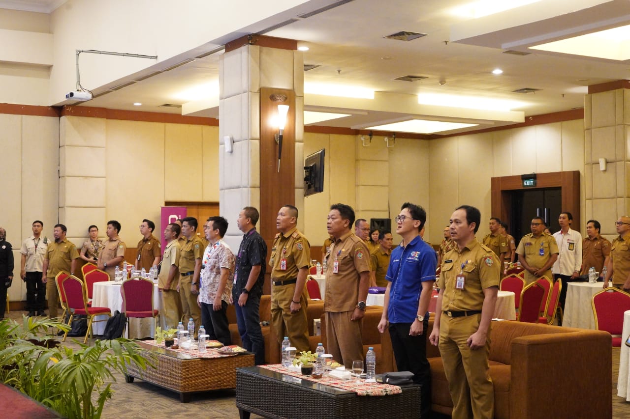 Sahli Yuas Elko Buka Bimtek Percepatan Penerapan Katalog Elektronik Pengadaan Barang/Jasa Pemerintah Bidang Konstruksi Se-Kalteng