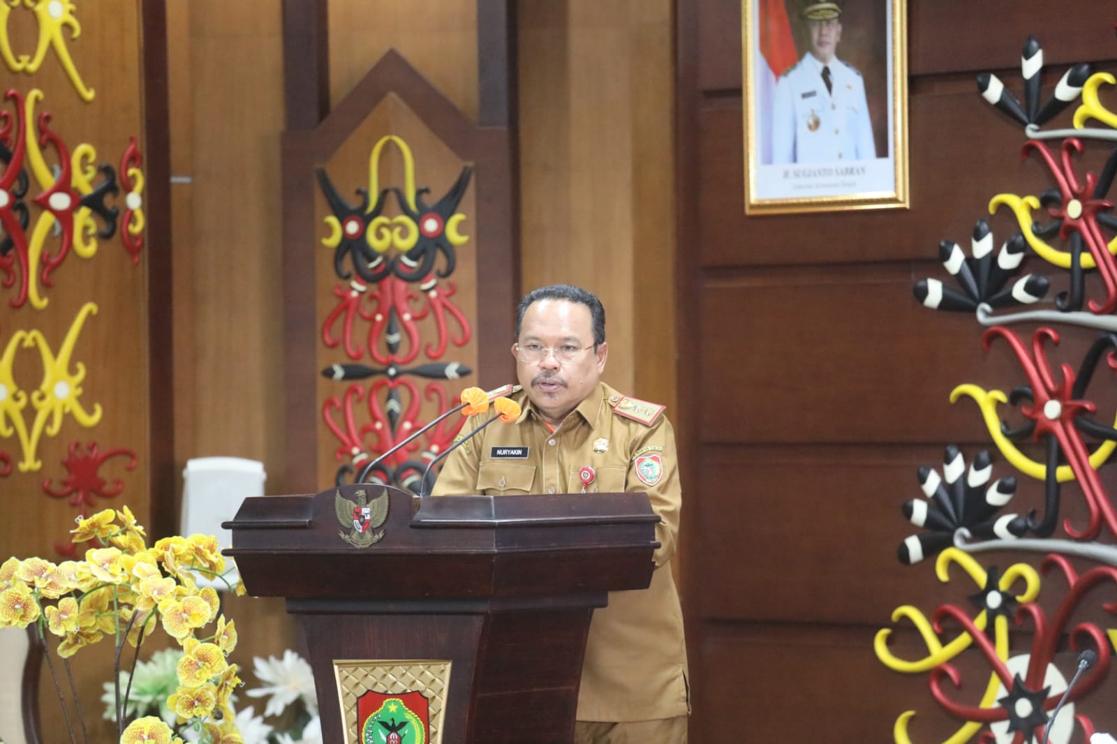 Sekda Nuryakin Buka Rakor Penataan Ruang Prov. Kalteng