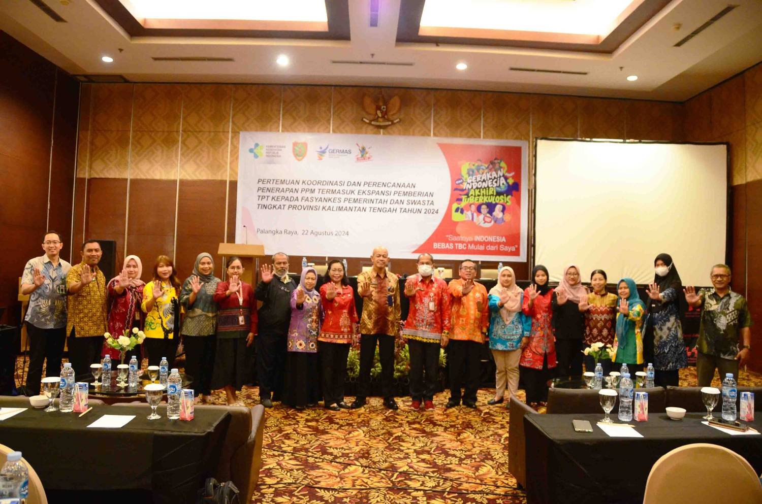 Dinkes Gelar Pertemuan Koordinasi dan Perencanaan Penerapan PPM Termasuk Ekspansi Pemberian TPT Kepada Fasyankes Pemerintah dan Swasta