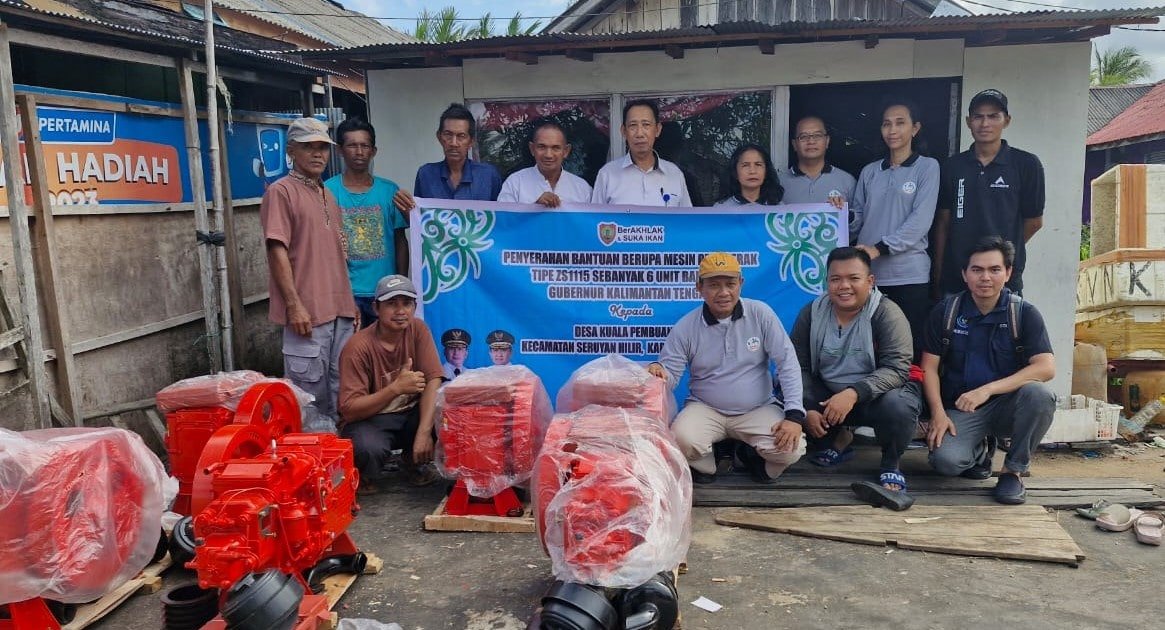 Dislutkan Prov. Kalteng Berikan Bantuan Sarana Penangkapan