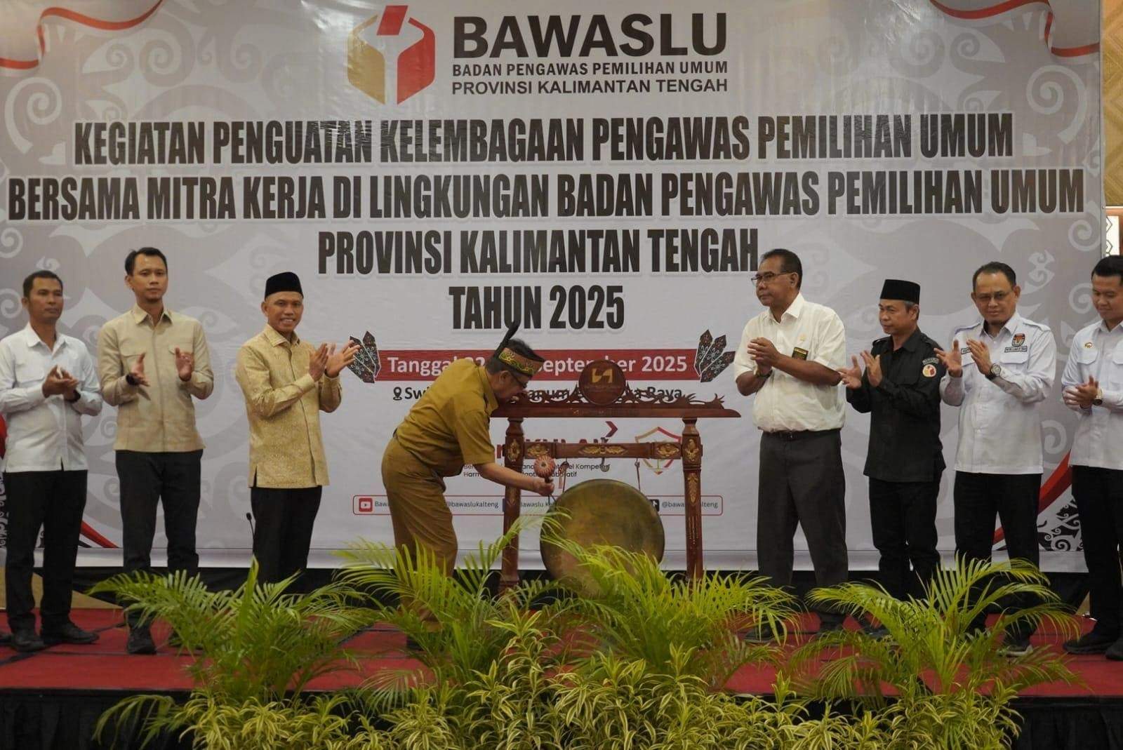 Pemprov Kalteng Komitmen Dukung Penguatan Kelembagaan Pengawas Pemilu