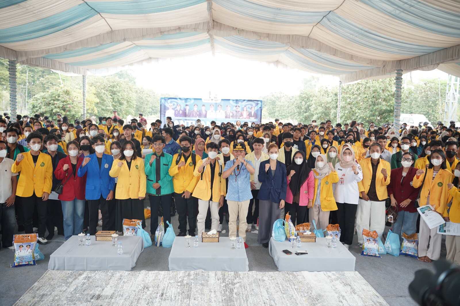 Bantuan Pangan untuk Mahasiswa Terdampak Karhutla, 3.500 Paket Disalurkan