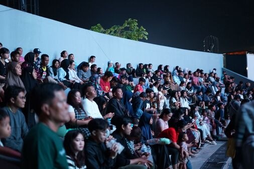 Antusias Masyarakat Pada Kegiatan Gubernur Cup Festival dan Lomba Seni Kalteng 2024