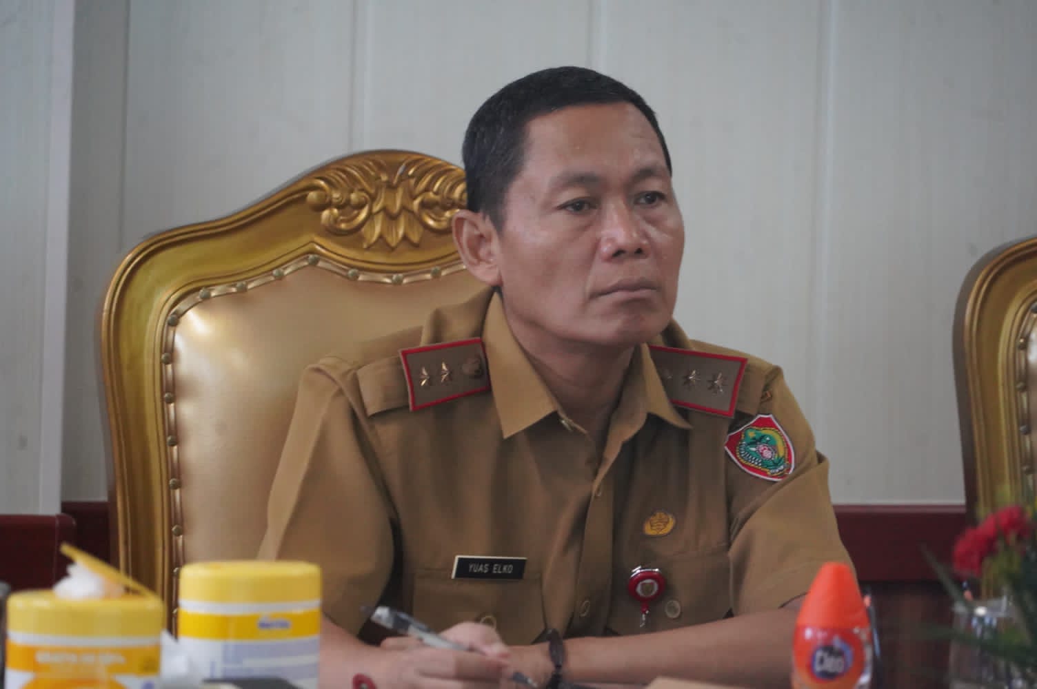 Sahli Yuas Elko Hadiri Rakor Pengendalian Inflasi Daerah Minggu Keempat Oktober 2024