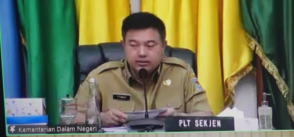 Sahli Yuas Elko Hadiri Rakor Pengendalian Inflasi Daerah Minggu Keempat Oktober 2024