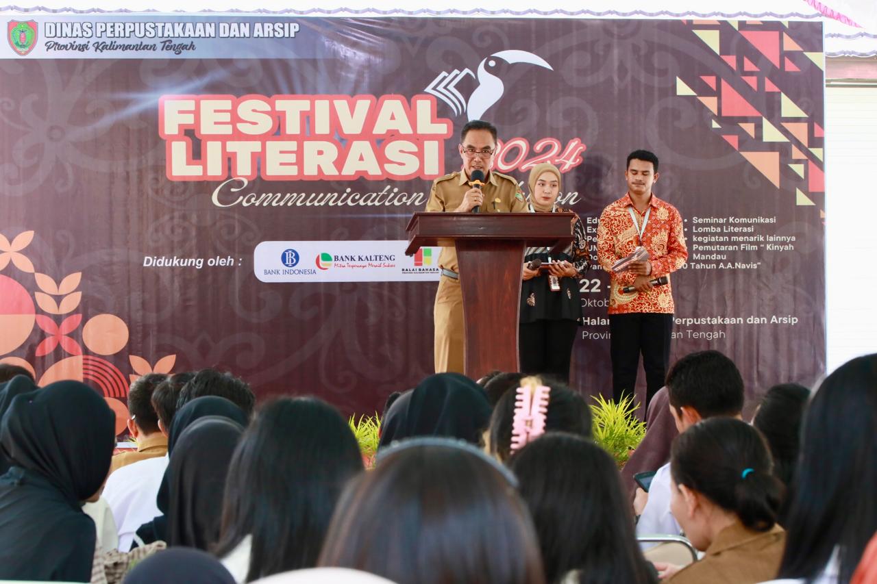 Dispursip Prov. Kalteng Gelar Festival Literasi