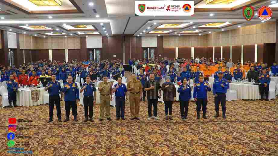 BPBPK Prov. Kalteng Gelar Rakor dan Pembinaan Relawan Pemadam Kebakaran Provinsi Kalteng