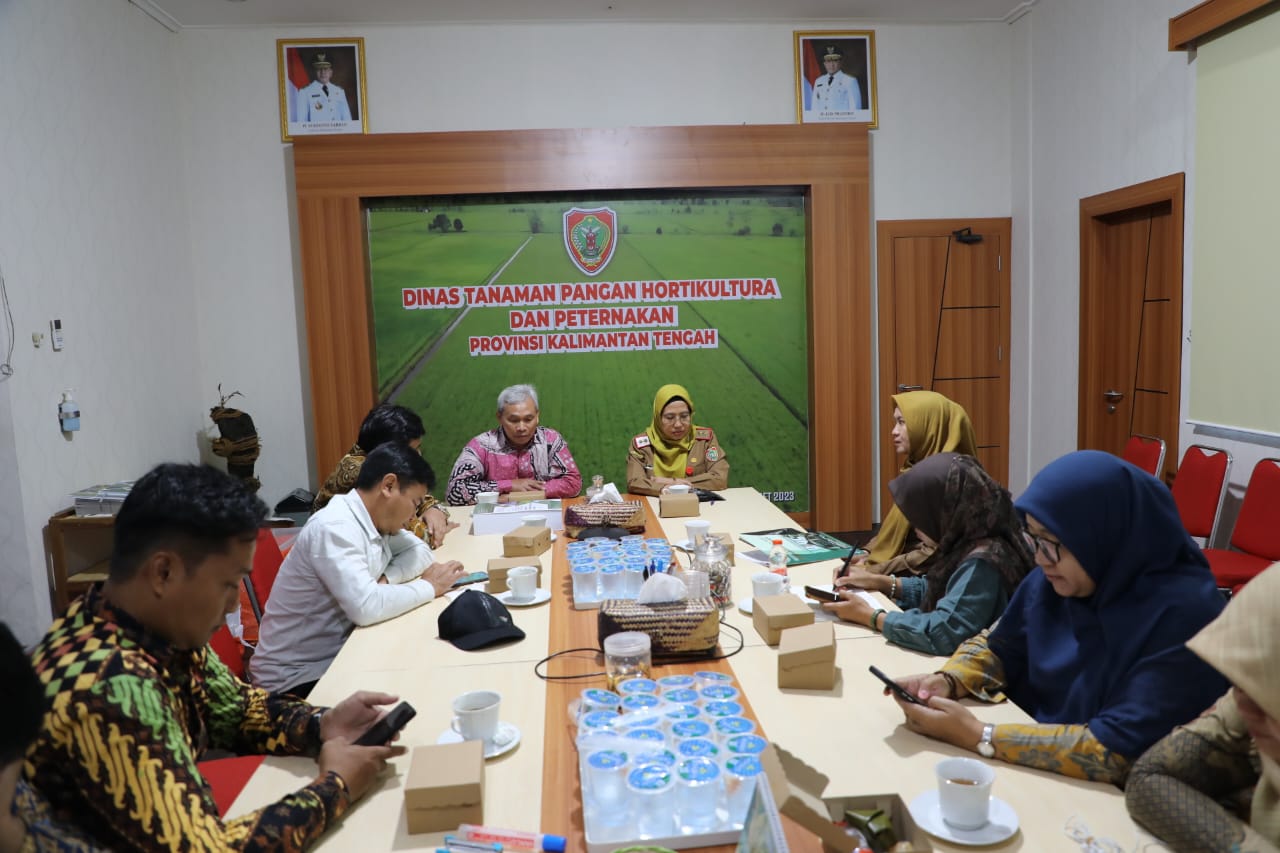 Dinas TPHP Prov. Kalteng dengan Universitas Sebelas Maret Lakukan Koordinasi Penyusunan Survei Investigasi Desain SID