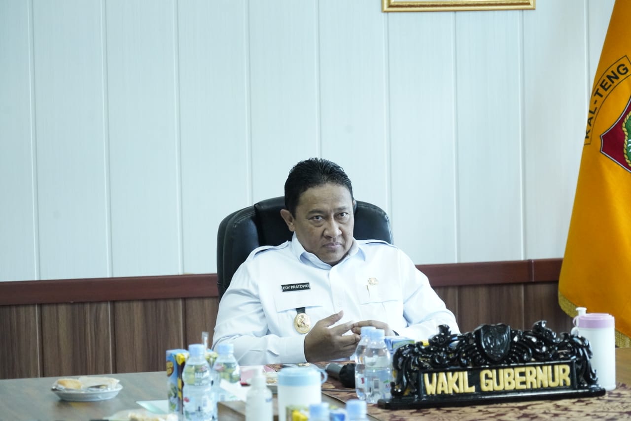 Wagub Kalteng Edy Pratowo : Pemprov Kalteng Dukung Penuh Pelaksanaan Program Ketahanan Pangan Nasional