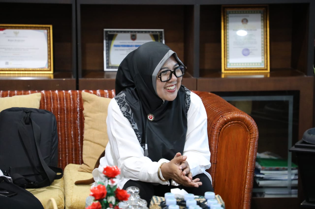 Kadis TPHP Sunarti Sambut Kunjungan Badan Riset dan Inovasi Nasional