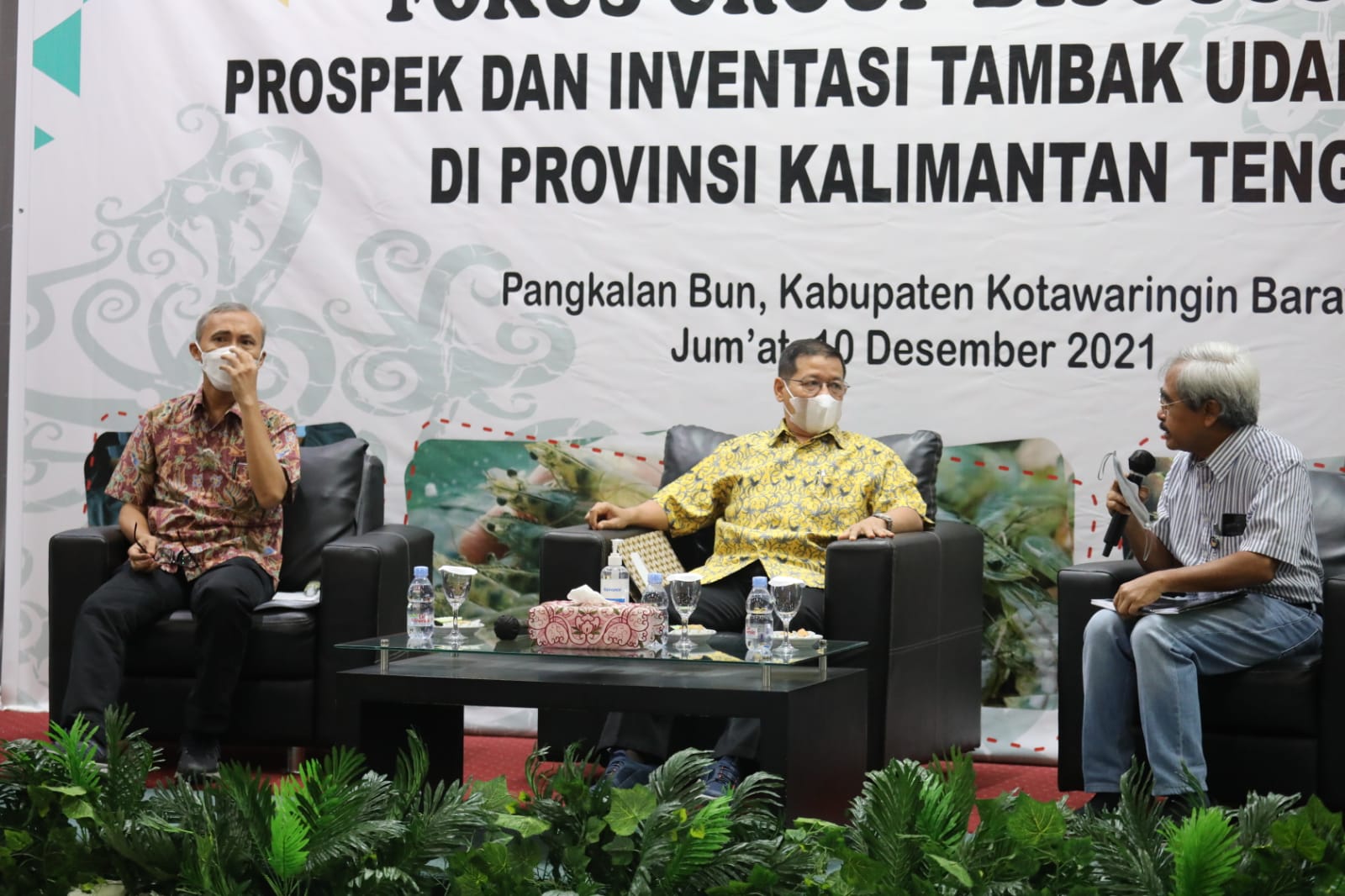 Gubernur Kalteng H Sugianto Sabran : Pengembangan Budidaya Udang Vaname, Upaya Strategis Dalam Pemulihan Ekonomi