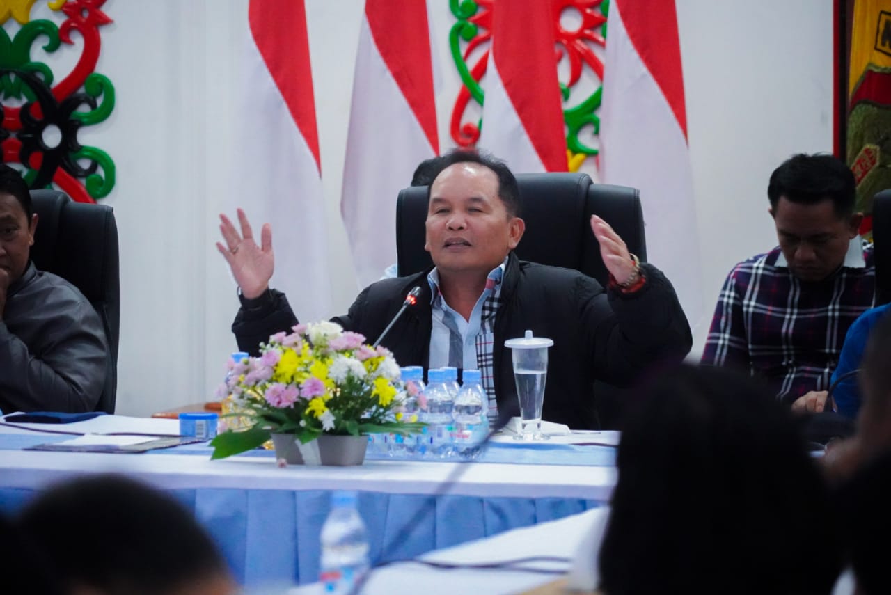 Gubernur Kalteng Agustiar Sabran Gelar Pertemuan Rutin Bersama Wartawan dengan Makan Malam Bersama