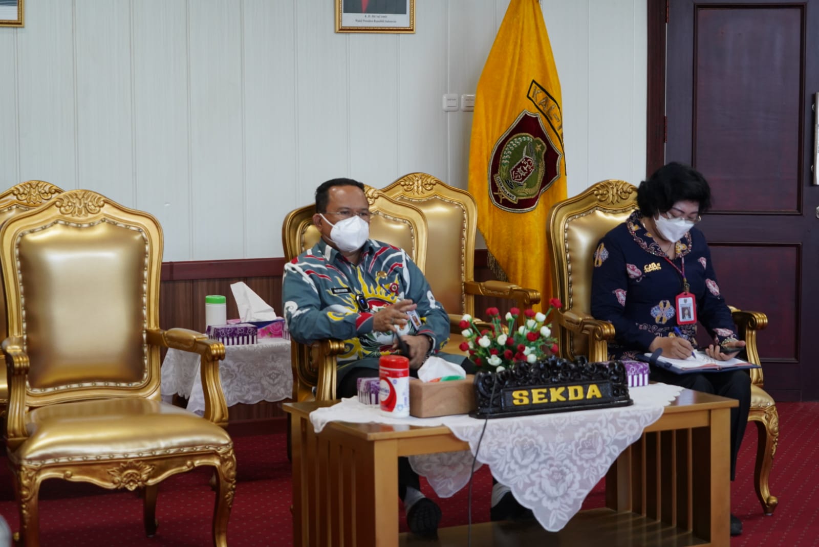 Pj. Sekda Nuryakin Hadiri Webinar Seri 7 Kebijakan Pemberian TPP Pada Pemda Dalam Konteks Kesejahteraan ASN